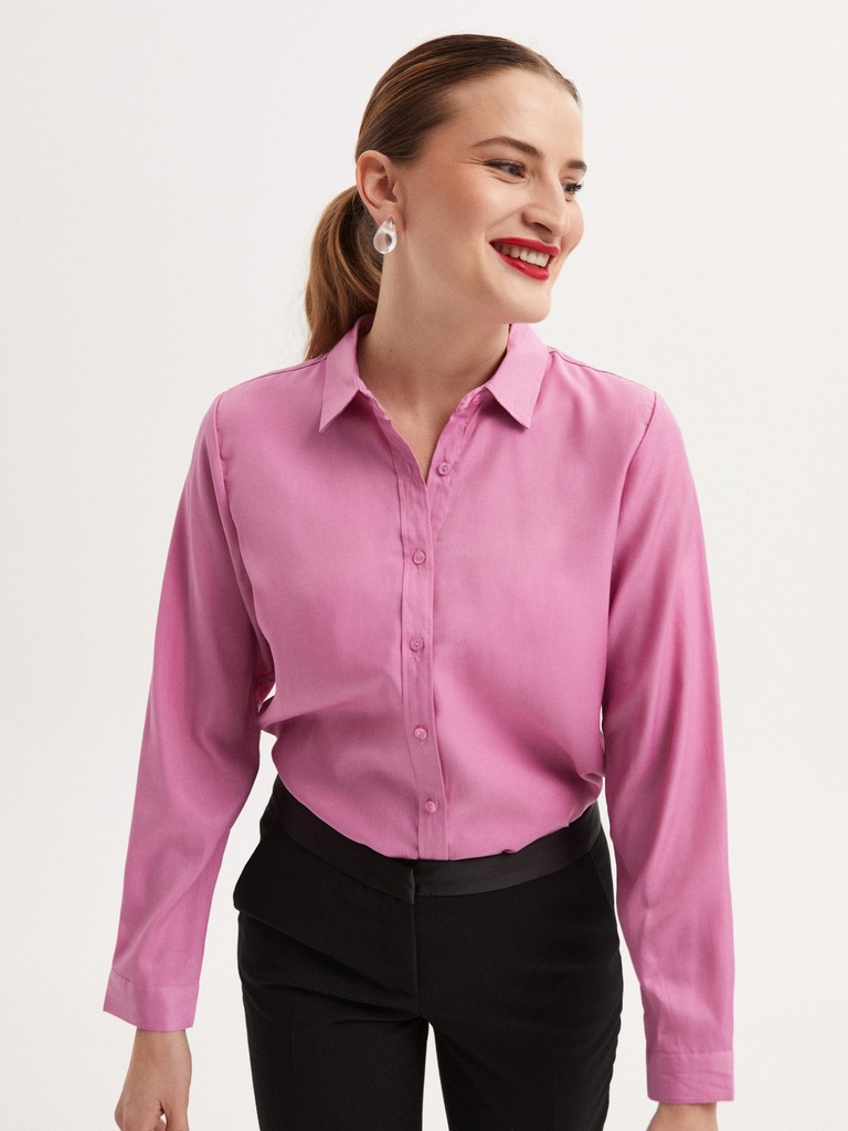 Camisa Viscosa Fucsia M443 (Pack12)